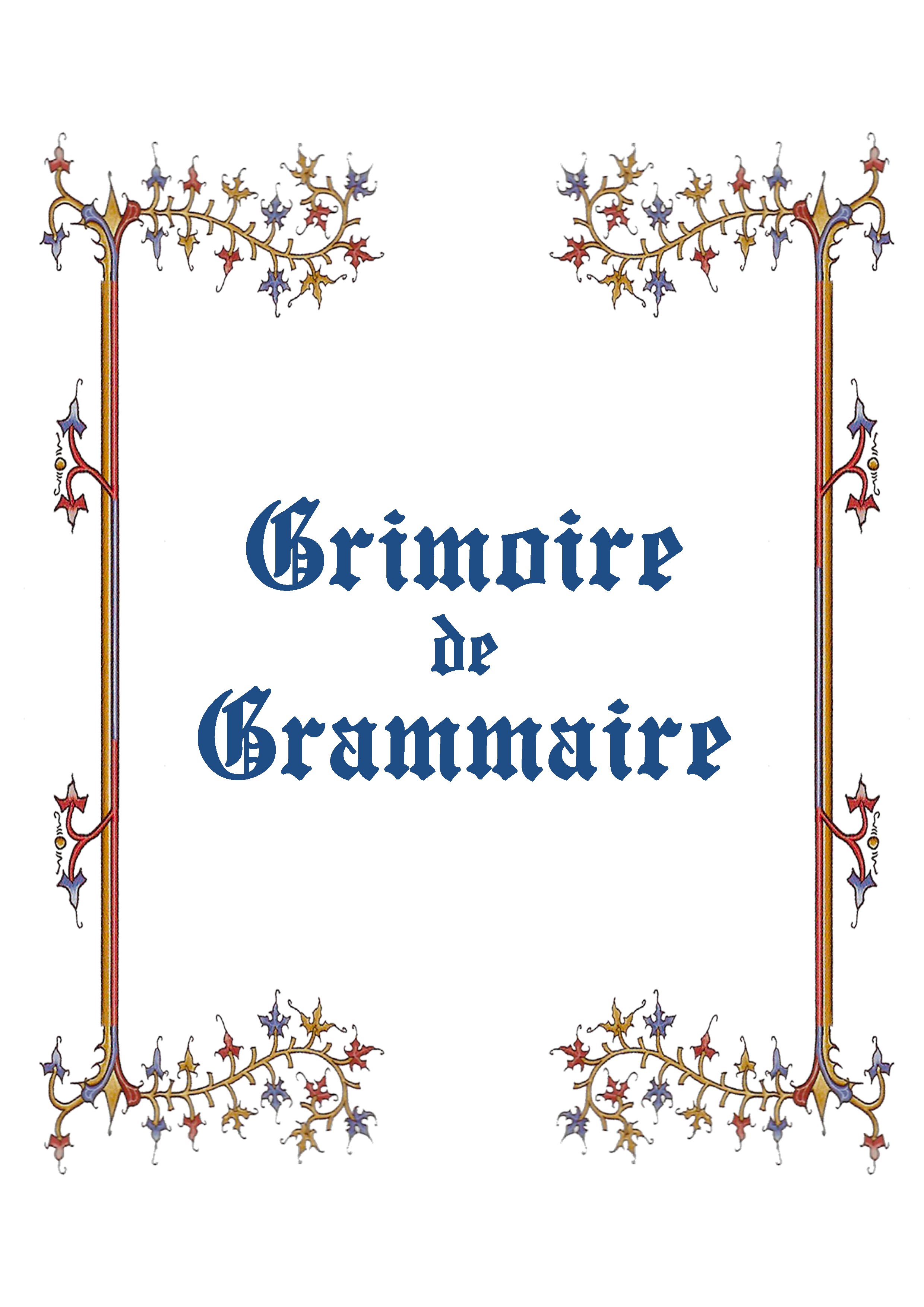 Couverture Avant